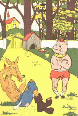 Ilustra&ccedil;&atilde;o de M&aacute;rio Pinto no livro "As F&aacute;bulas de La Fontaine"