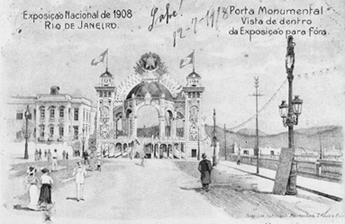 Portal Monumental, vista de dentro para fora.