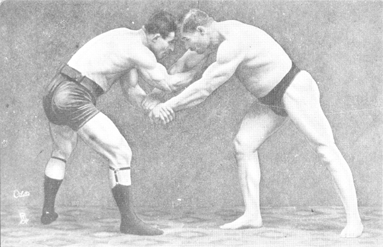 Double Arm Hold and Stop.